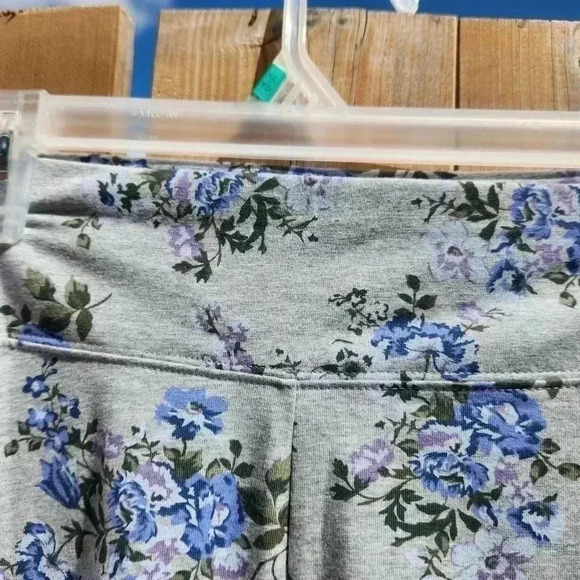 George Women's Plus Size Cotton  Blend Floral Bike Shorts - Size 3x - Picture 3 of 10